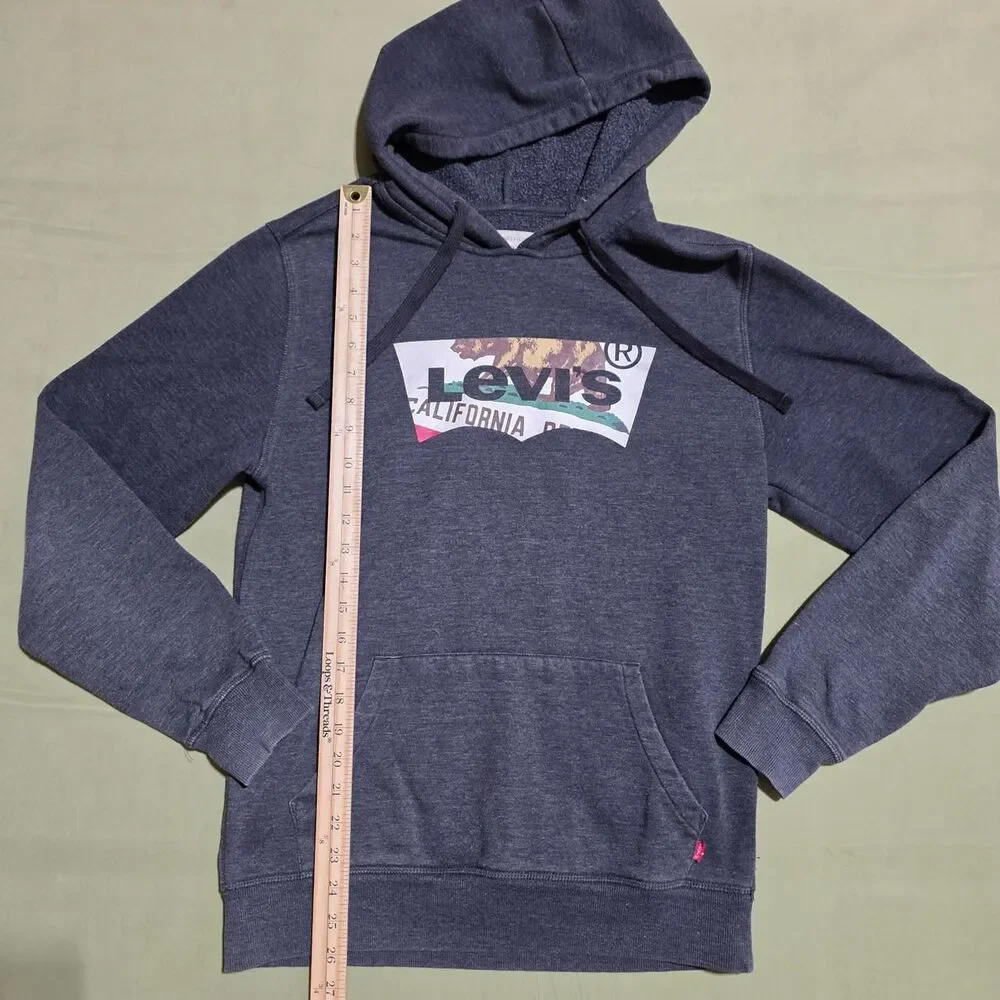 Levi's California Republic Bear hoodie men's small with bear graphic